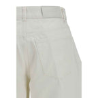 Givenchy White Cotton Jeans Denim