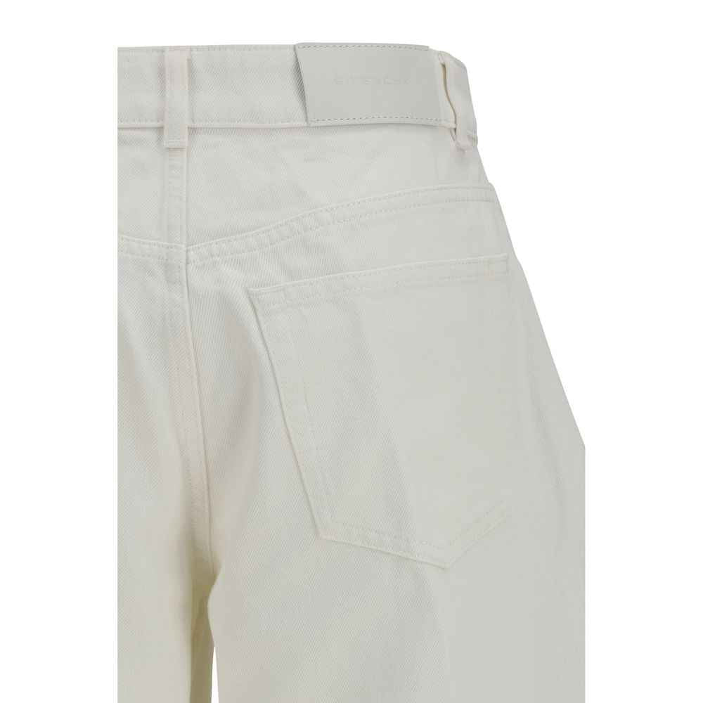Givenchy White Cotton Jeans Denim