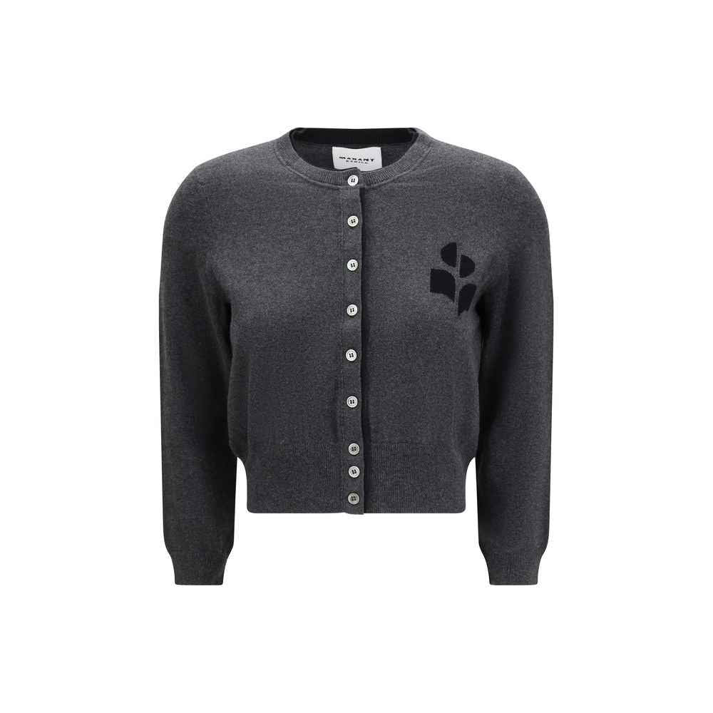 Marant Etoile Gray Cotton Cardigan
