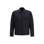 Herno Black Nylon Coat