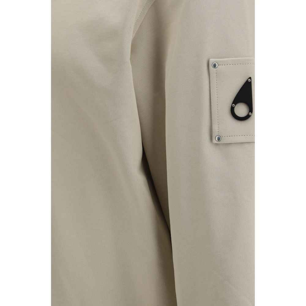 Moose Knuckles Beige Cotton Sweatshirt