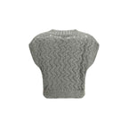 Brunello Cucinelli Bicolor Silk Sweatshirt