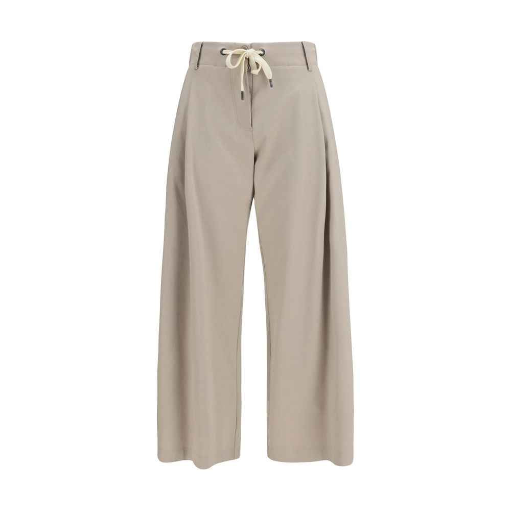 Brunello Cucinelli Beige Cotton Casual Pants