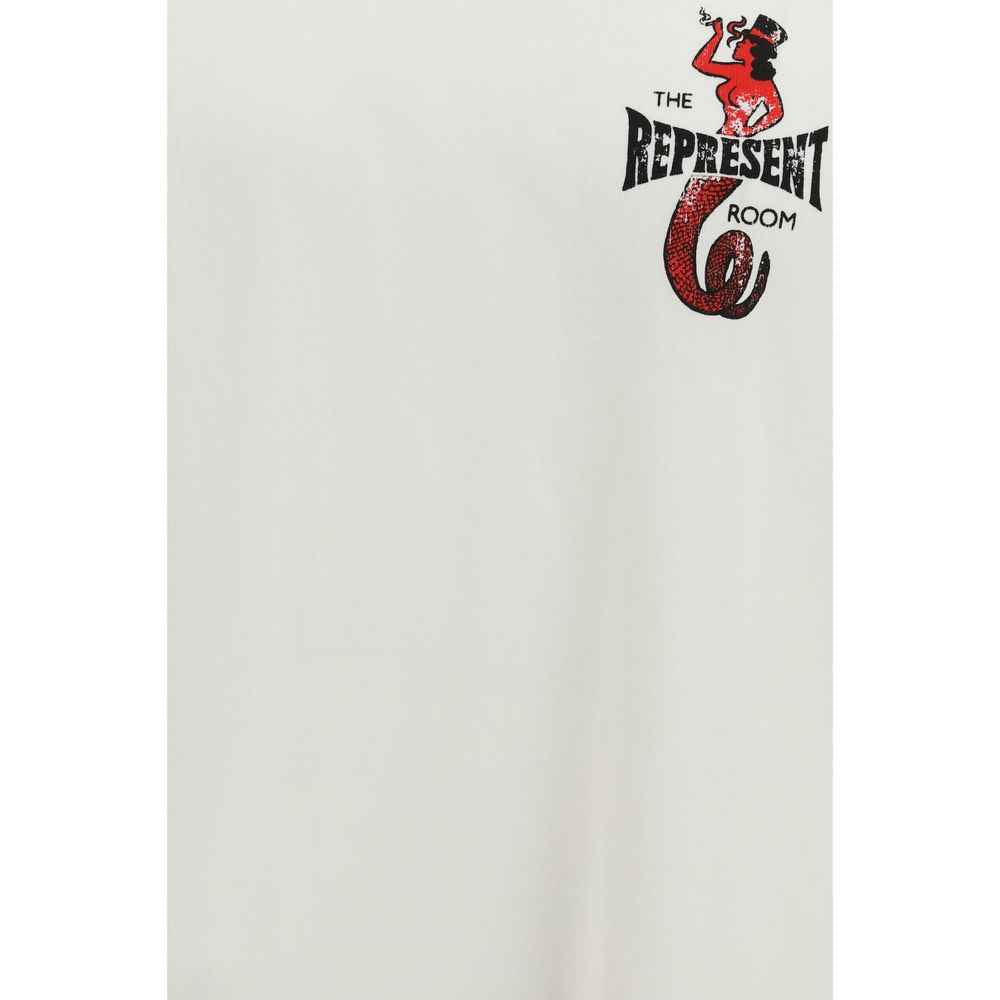 Represent White Cotton T-Shirt