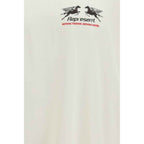 Represent White Cotton T-Shirt