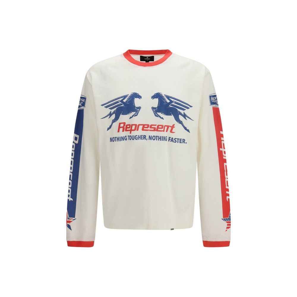 Represent White Cotton Sportswear