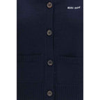 Miu Miu Blue Cashmere Sleeveles Sweater