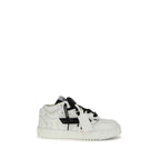 Off-White Multicolor Calf Leather Bos Taurus Athletic Sneakers