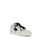 Off-White Multicolor Calf Leather Bos Taurus Athletic Sneakers