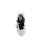 Off-White Multicolor Calf Leather Bos Taurus Athletic Sneakers