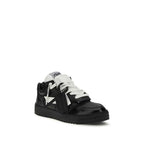 Off-White Multicolor Calf Leather Bos Taurus Athletic Sneakers