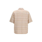 Sunflower Orange Cotton Pattern Shirt