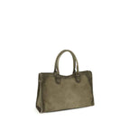 Balenciaga Bicolor Calf Leather Bos Taurus Shoulder Bag