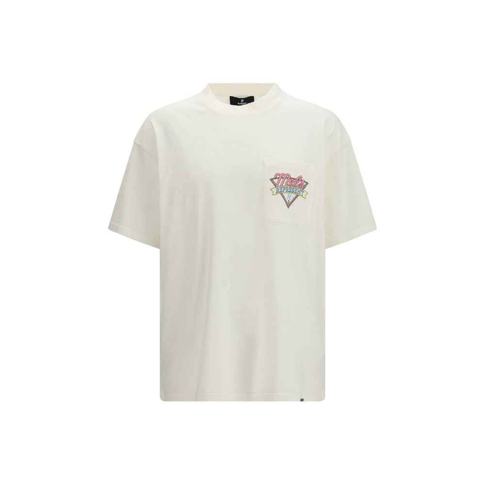 Represent White Cotton T-Shirt