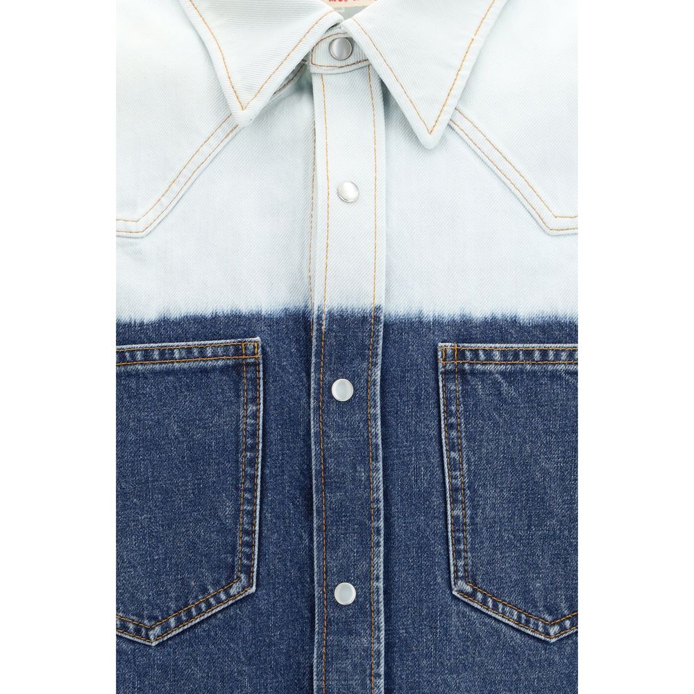 Marni Blue Denim Shirt