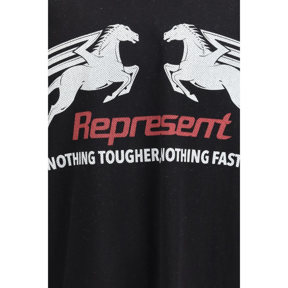 Represent Black Cotton Sportswear