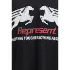 Represent Black Cotton Sportswear