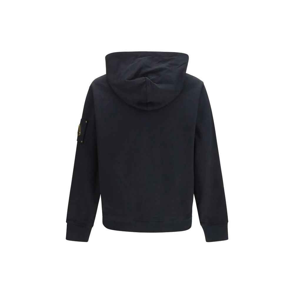 Moose Knuckles Black Cotton Sweatshirt