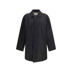 Burberry Black Polyester Coat