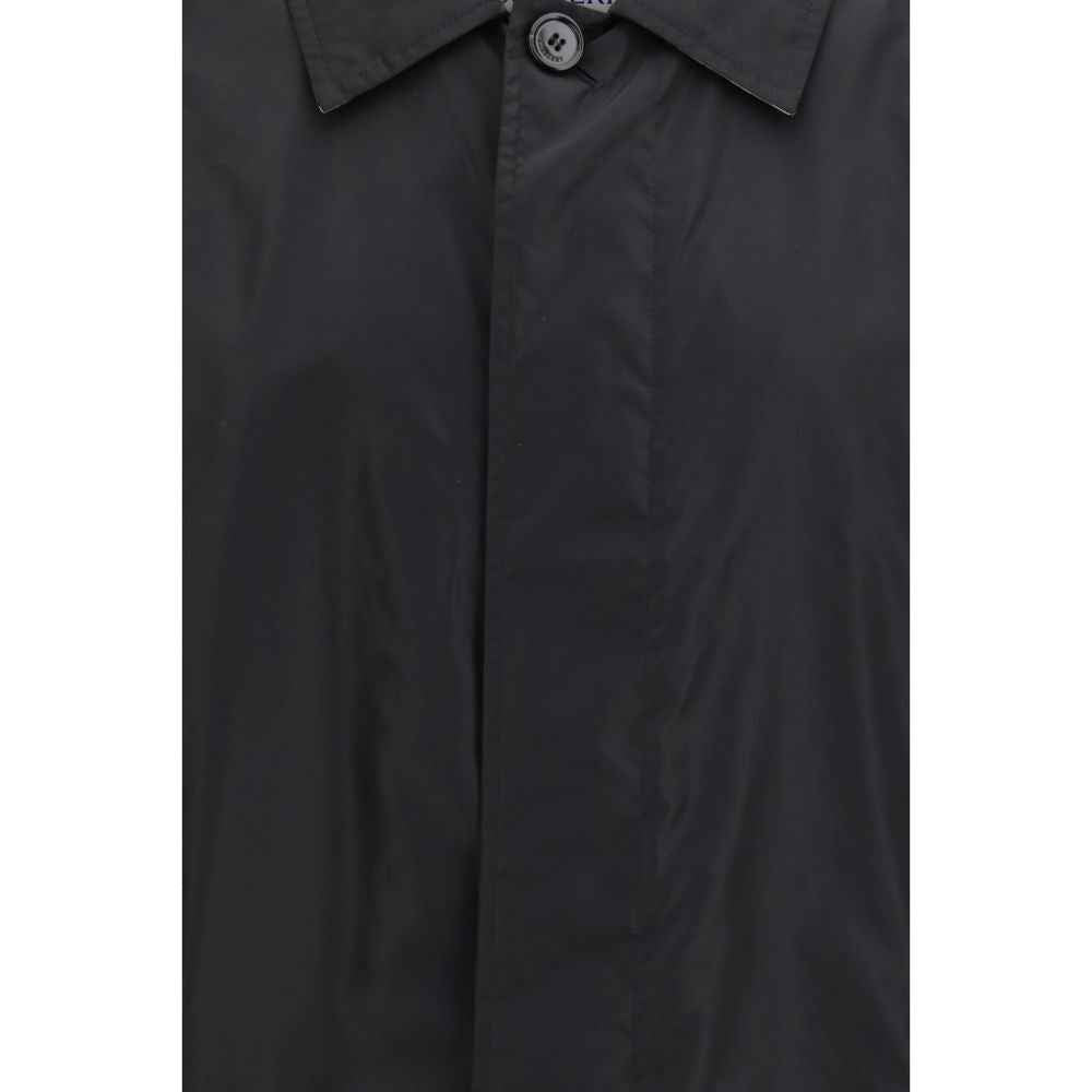 Burberry Black Polyester Coat