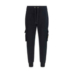 Moose Knuckles Black Cotton Casual Pants