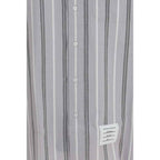 Thom Browne Gray Cotton Pattern Shirt