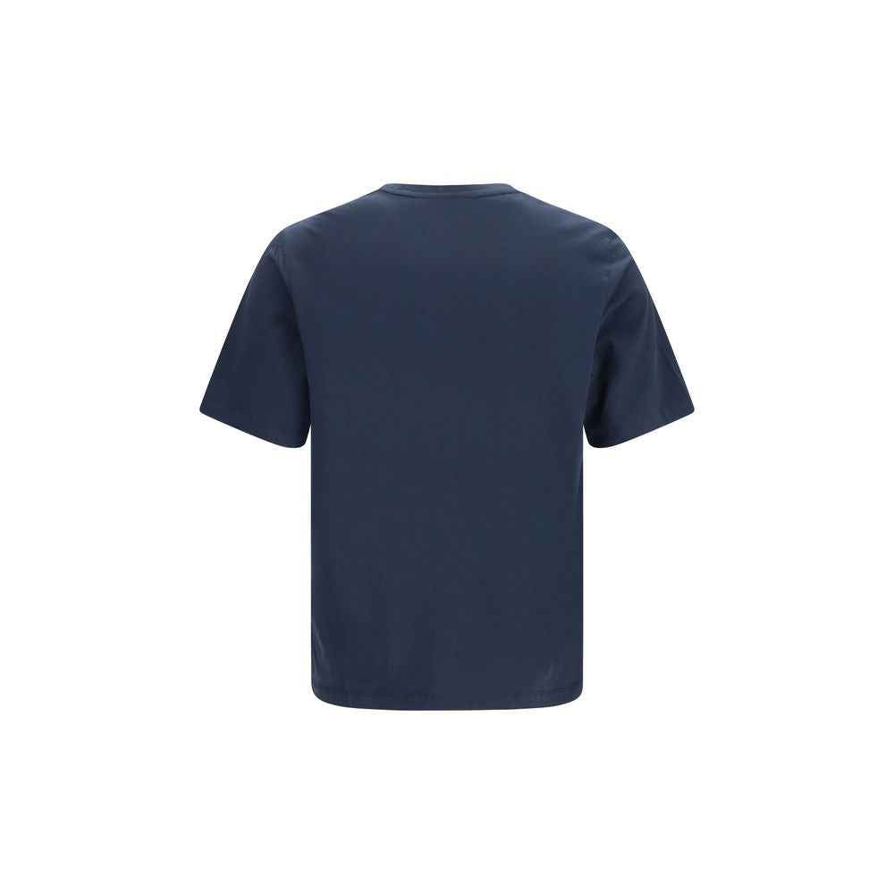 Maison Kitsuné Blue Cotton T-Shirt