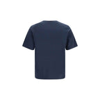 Maison Kitsuné Blue Cotton T-Shirt