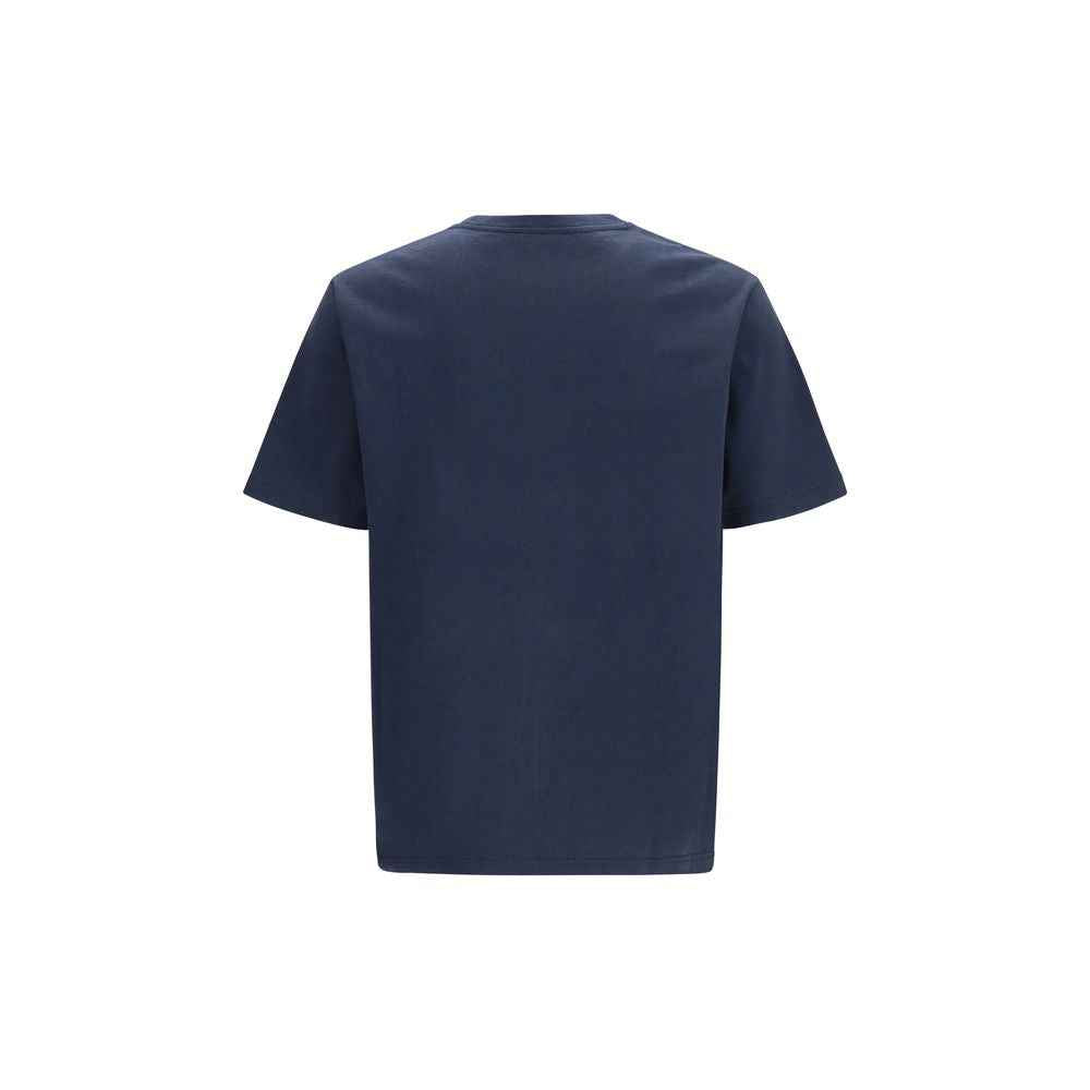 Maison Kitsuné Blue Cotton T-Shirt