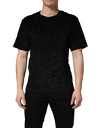 Dolce & Gabbana Black DG Mania Logo Print Casual  T-shirt