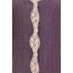 Valentino Purple Viscose Cardigan