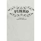 PINKO White Cotton T-Shirt