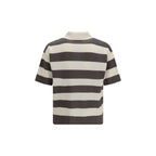 Ami Paris Multicolor Cotton Polo Shirt