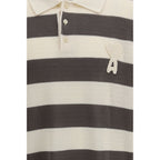 Ami Paris Multicolor Cotton Polo Shirt