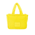 Marc Jacobs The Monogram Terry Tote Small Golden Kiwi Shoulder Bag Purse