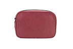 Marc Jacobs Flash Pomegranate Smooth Leather Embossed Camera Crossbody Bag Purse