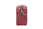 Marc Jacobs Flash Pomegranate Smooth Leather Embossed Camera Crossbody Bag Purse