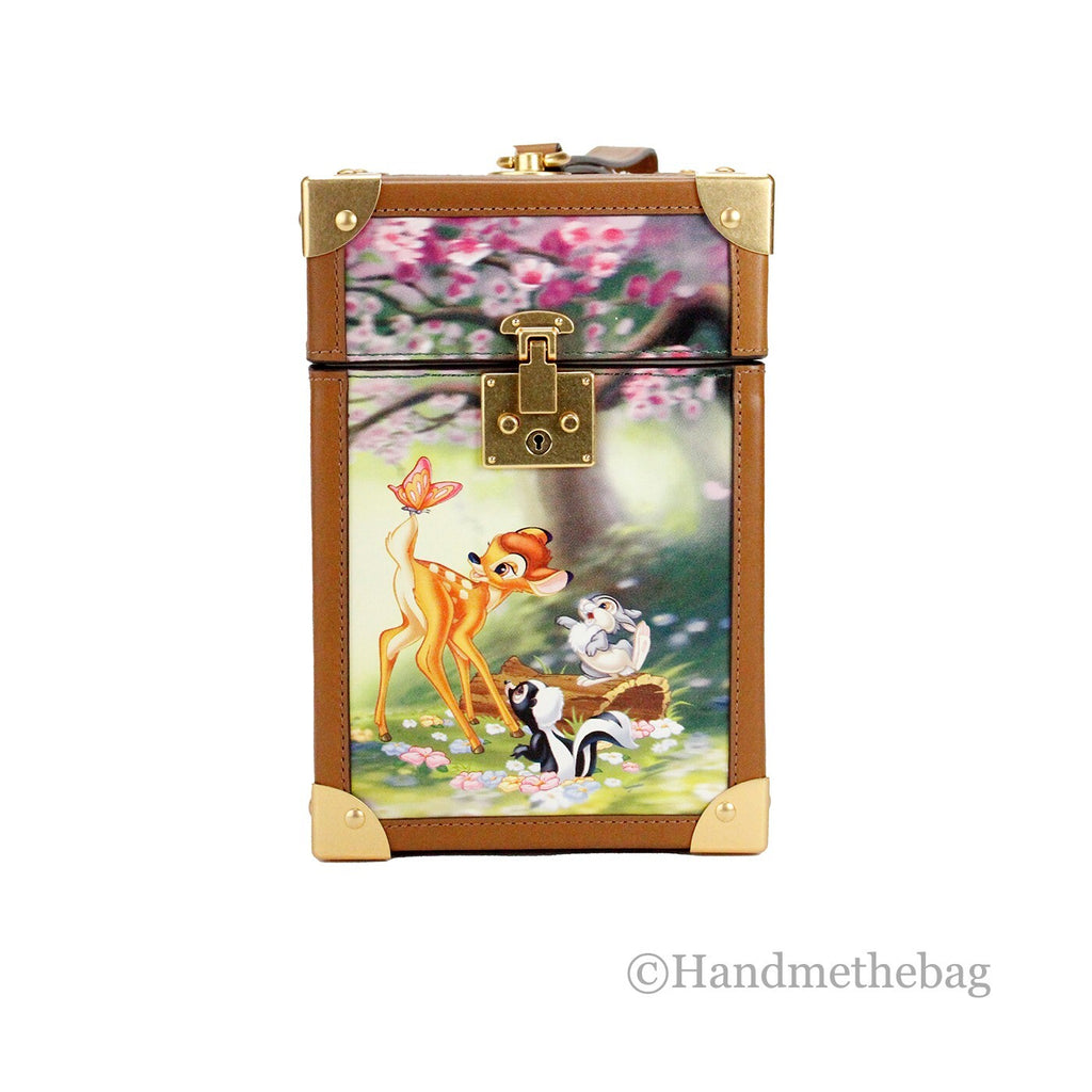 Kate Spade X Disney Bambi 3D Trunk Printed PVC Top Handle Clutch Handbag