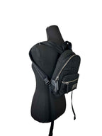 Marc Jacobs Small Black Quilted Backpack Bookbag