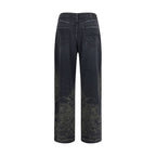 R13 Black Cotton Jeans Denim