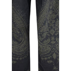 R13 Black Cotton Jeans Denim