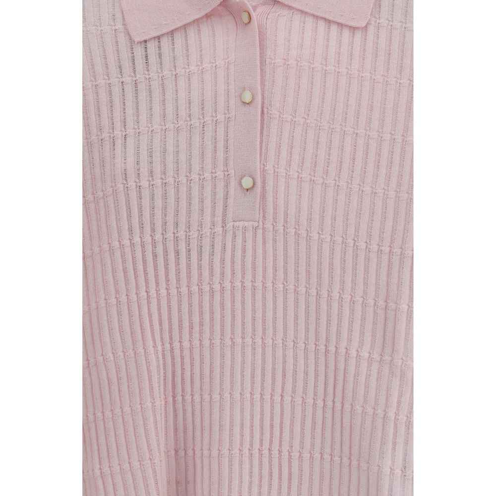 Max Mara Multicolor Silk Shortsleeve Shirt