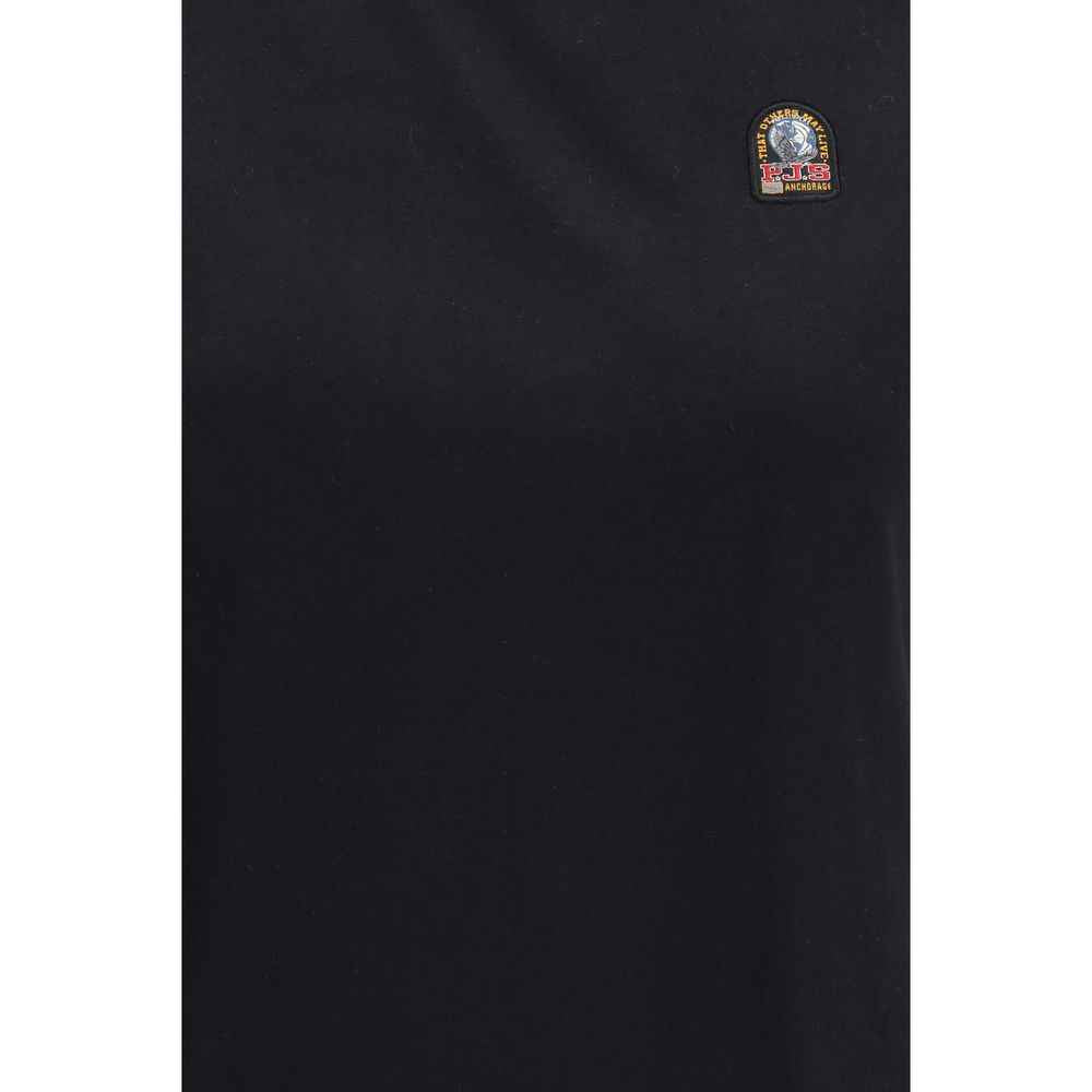 Parajumpers Black Cotton T-Shirt