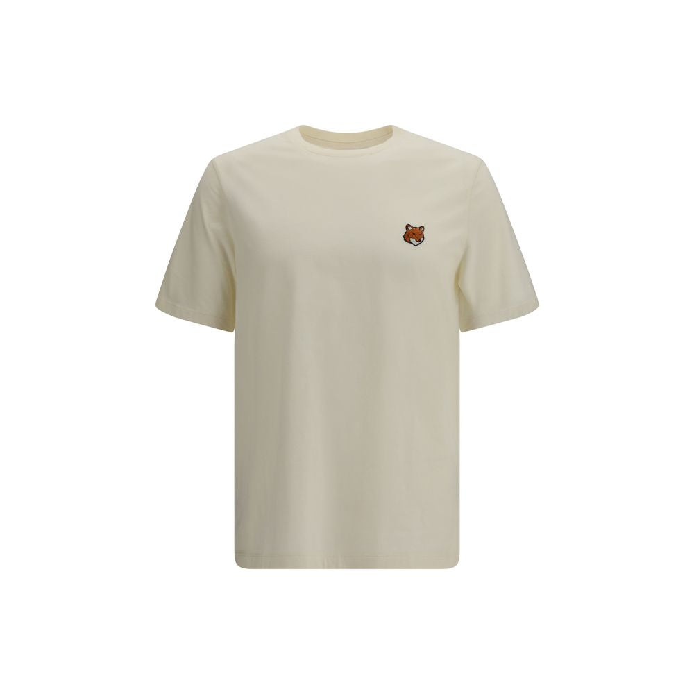 Maison Kitsuné Beige Cotton T-Shirt