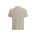 Maison Kitsuné Beige Cotton Polo Shirt
