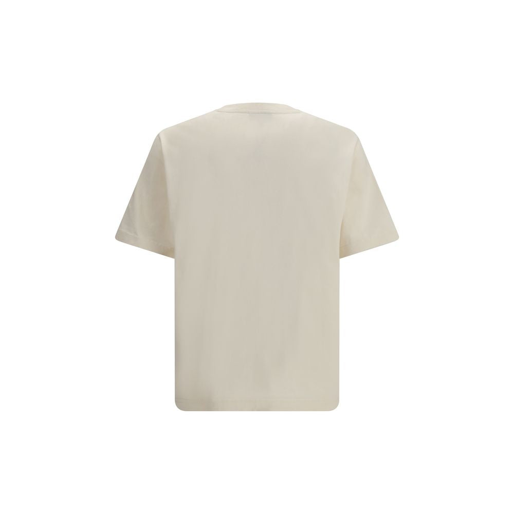 Maison Kitsuné Beige Cotton T-Shirt