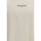 Maison Kitsuné Beige Cotton T-Shirt