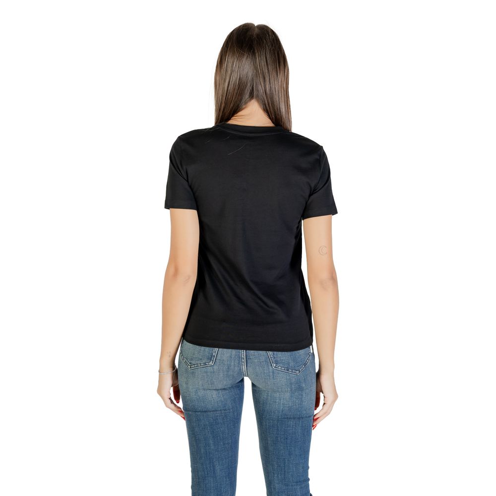 Only Black Cotton T-Shirt