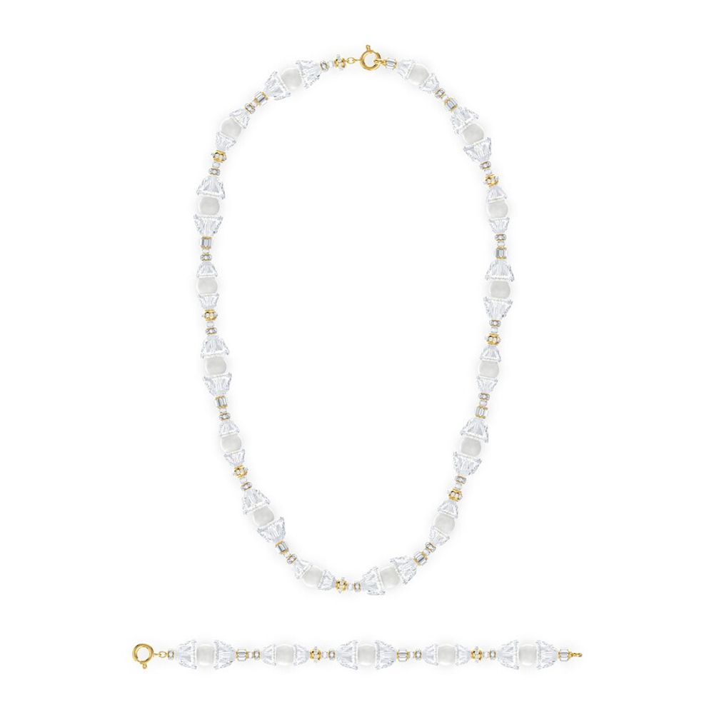 Swarovski Transparent Glass Bracelet