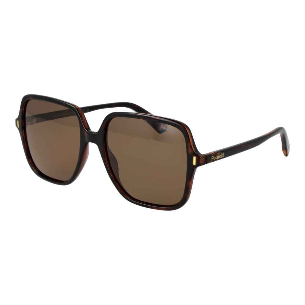 Polaroid Brown Plastic Sunglasses